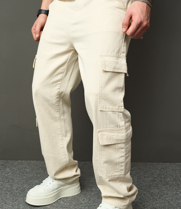 Jason | Cargo Pants Beige