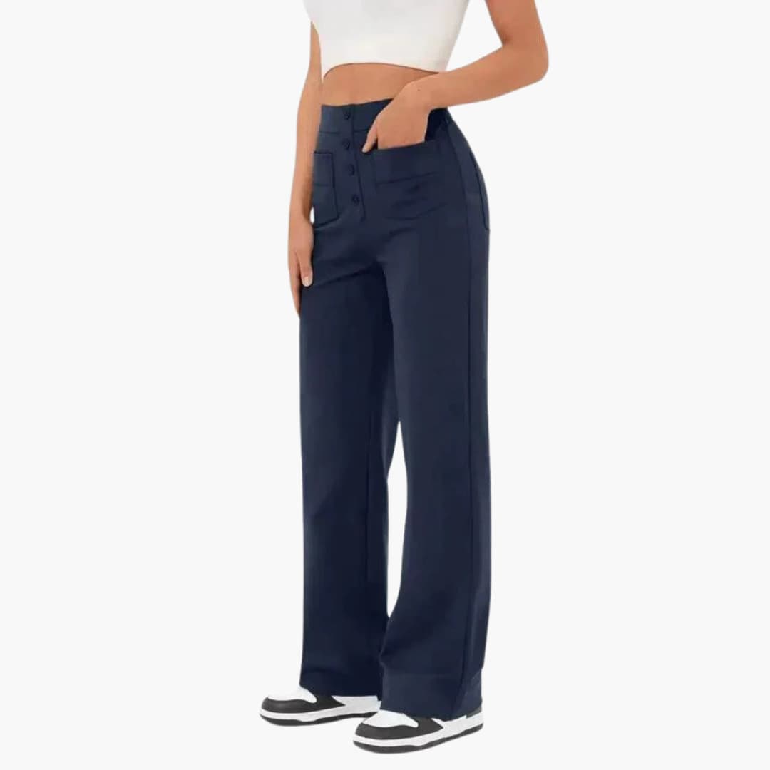 Megan | Comfy Elastic Pants