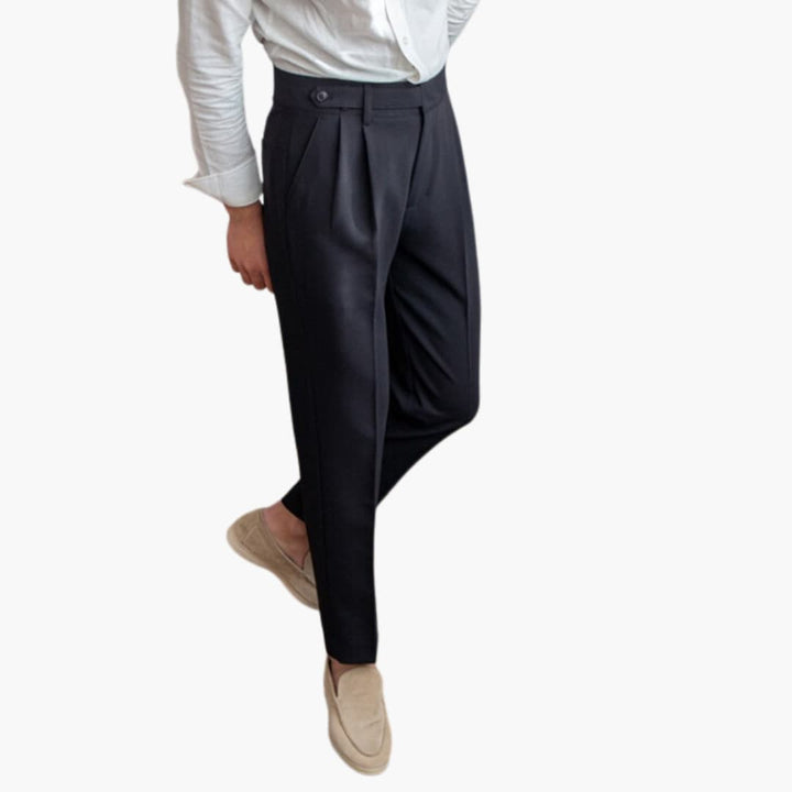 Oliver | Pleated Trousers