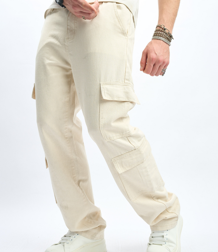 Jason | Cargo Pants Beige