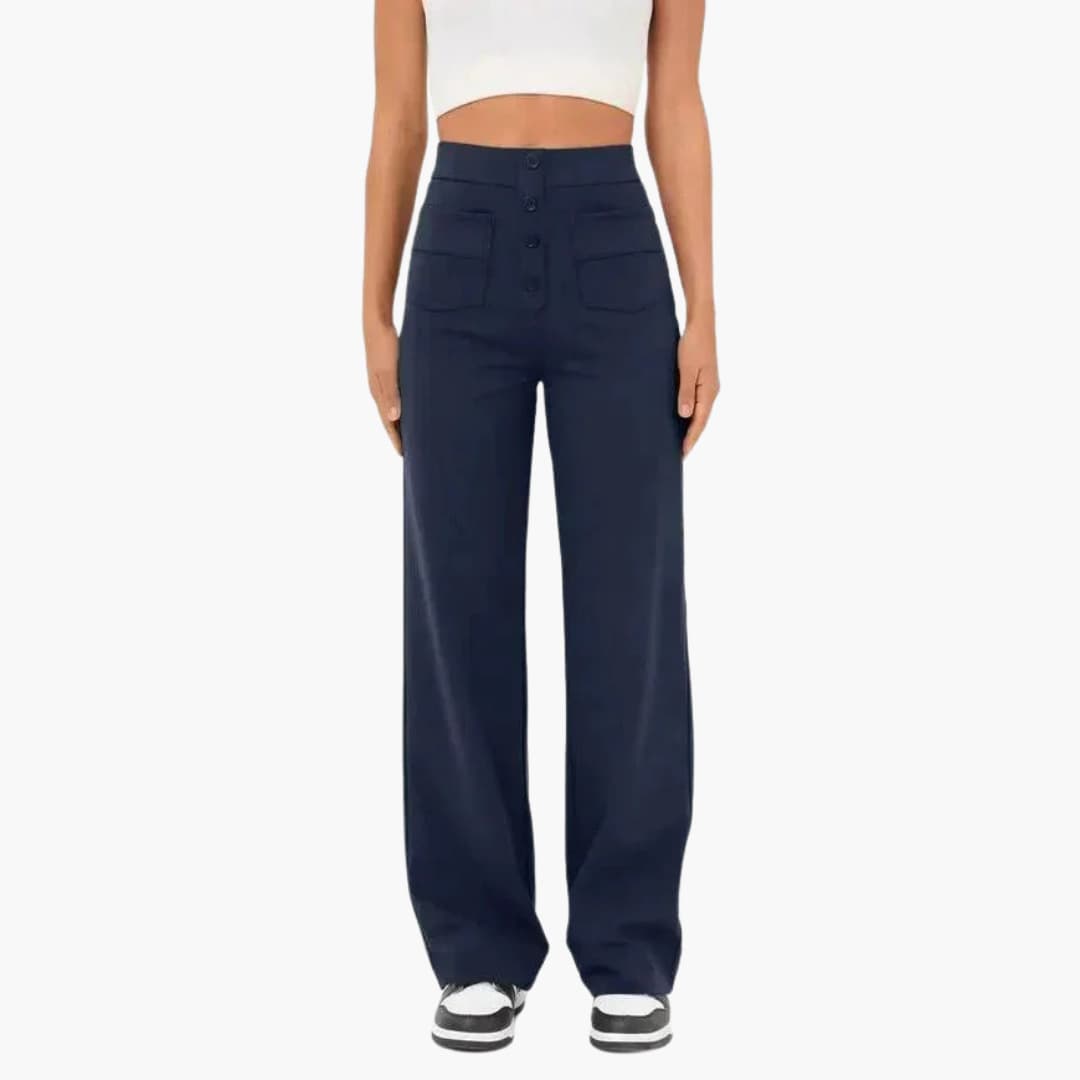 Megan | Comfy Elastic Pants