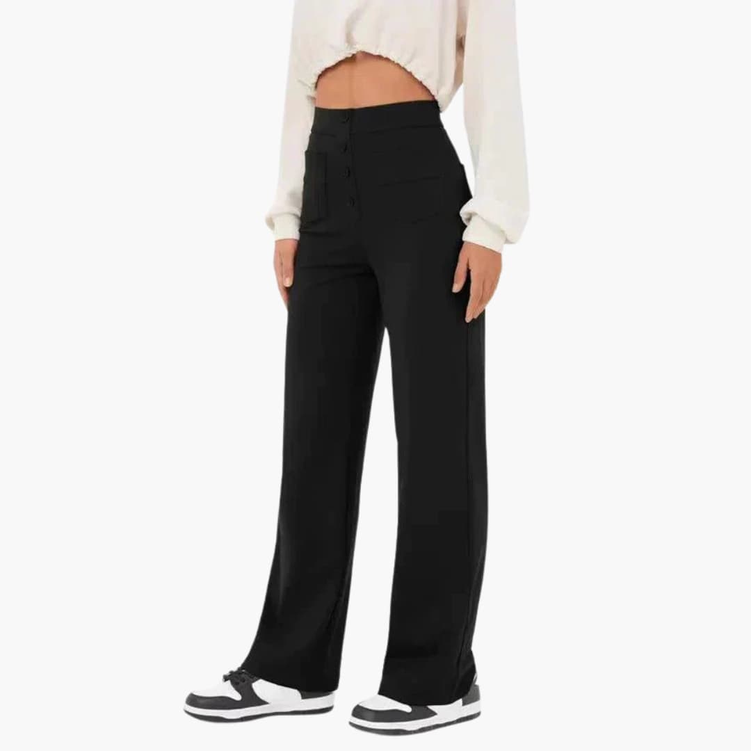 Megan | Comfy Elastic Pants