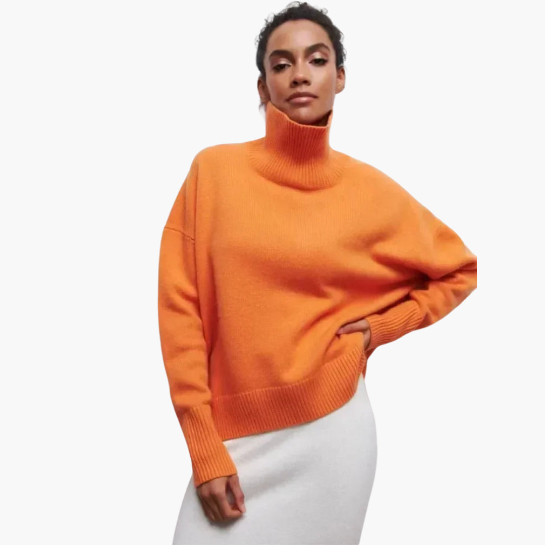 Elsie | Sweater with Turtleneck