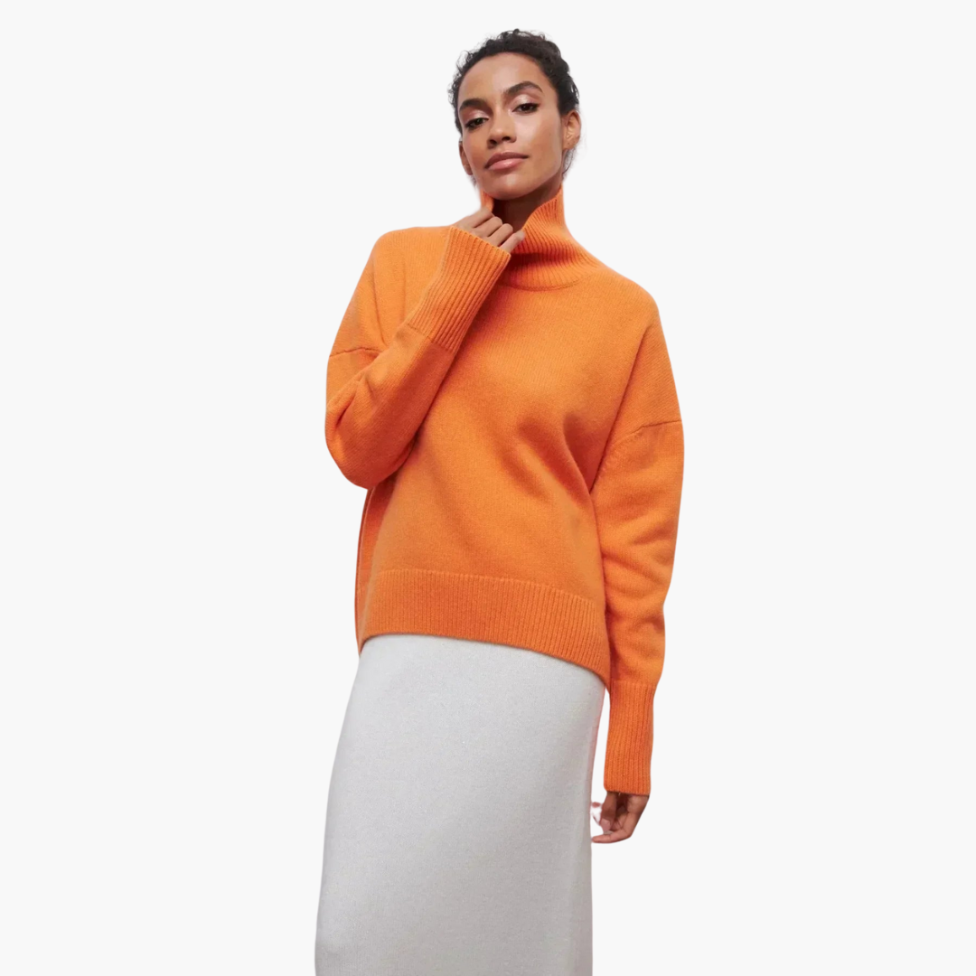 Elsie | Sweater with Turtleneck