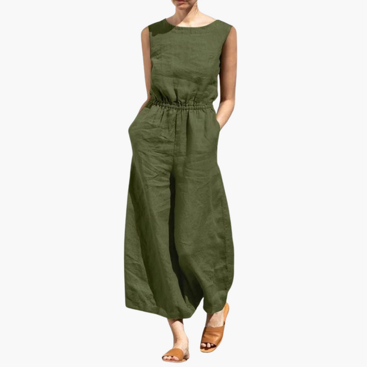 Maya | Sleeveless Casual Jumpsuit