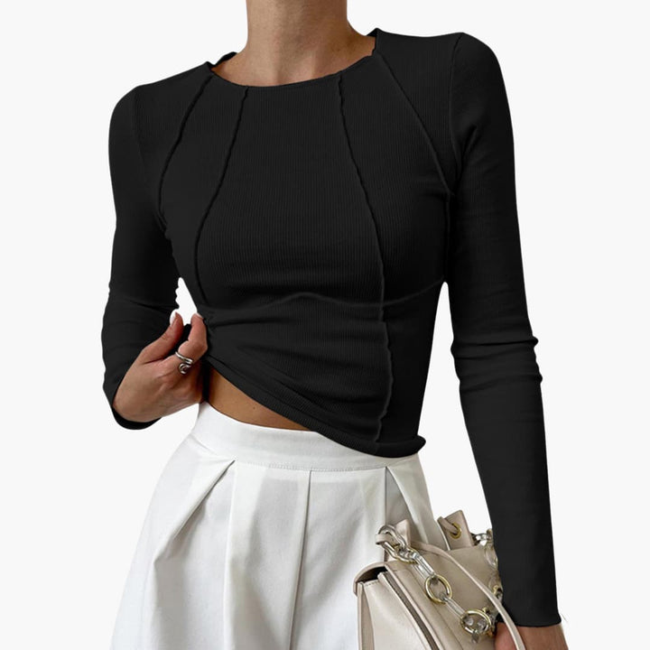 Chloe | Long-Sleeved Fitted Top