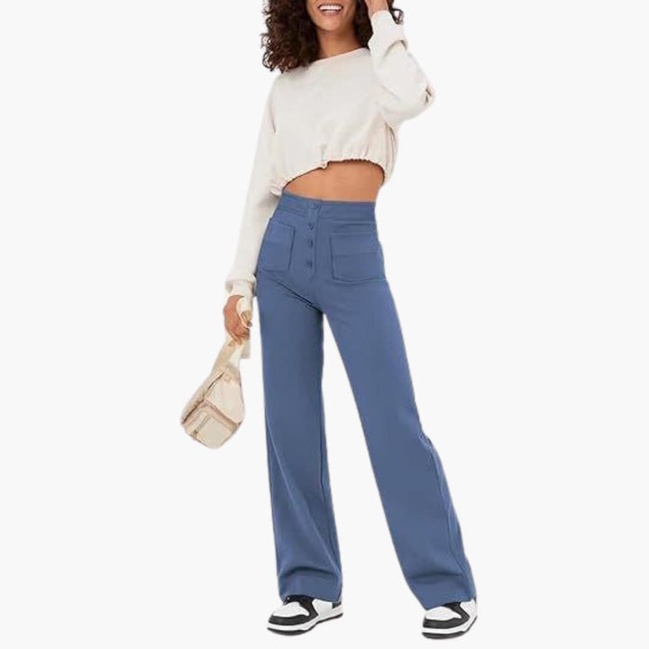 Megan | Comfy Elastic Pants