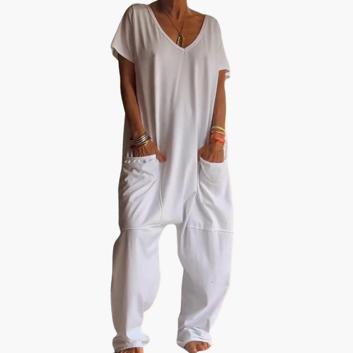 Abigail | Casual V-neck Jumpsuit