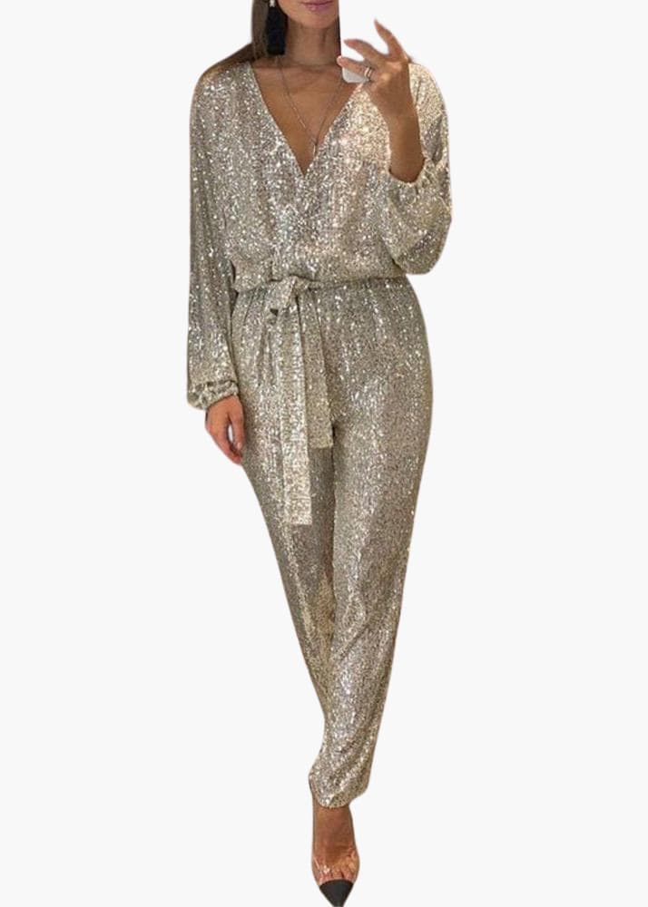 Ember | Glamorous Sequin Jumpsuit