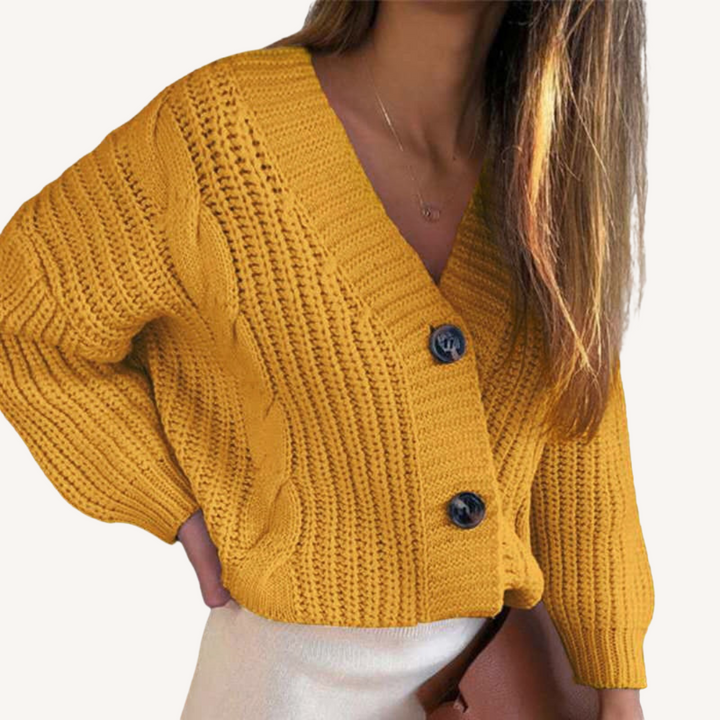 Saidy | Chunky Knit Cardigan