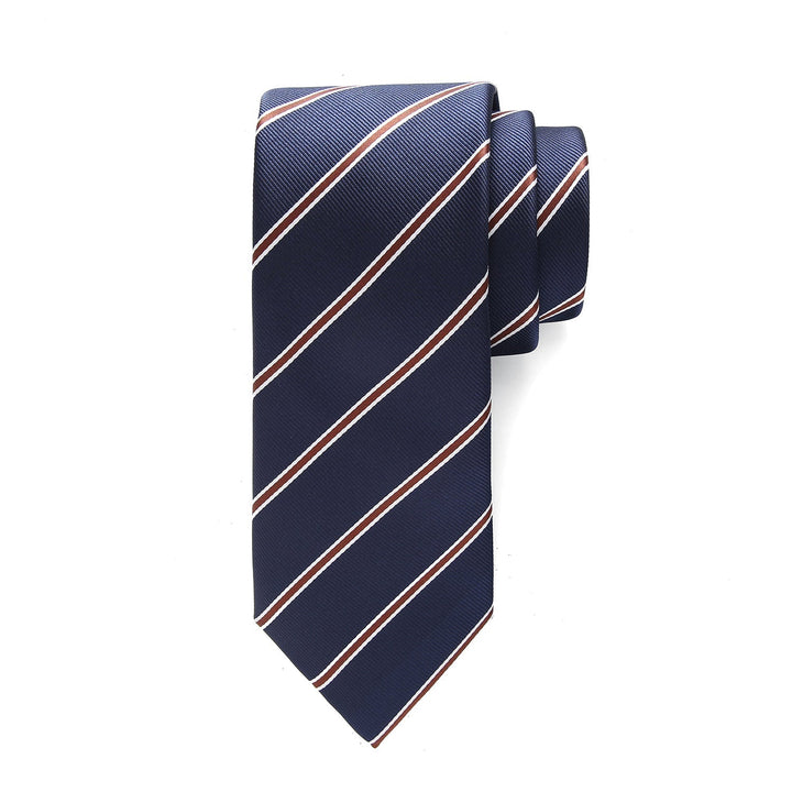 Classic Tie Stripe Blue & Red