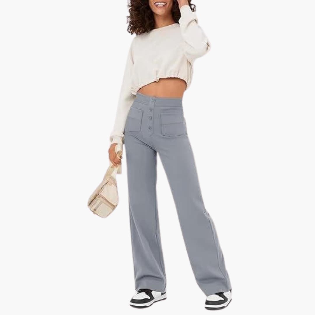 Megan | Comfy Elastic Pants