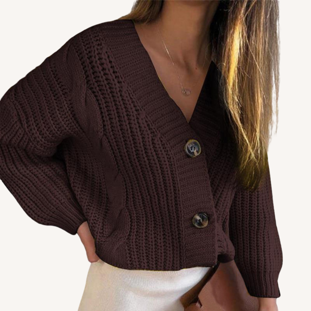 Saidy | Chunky Knit Cardigan