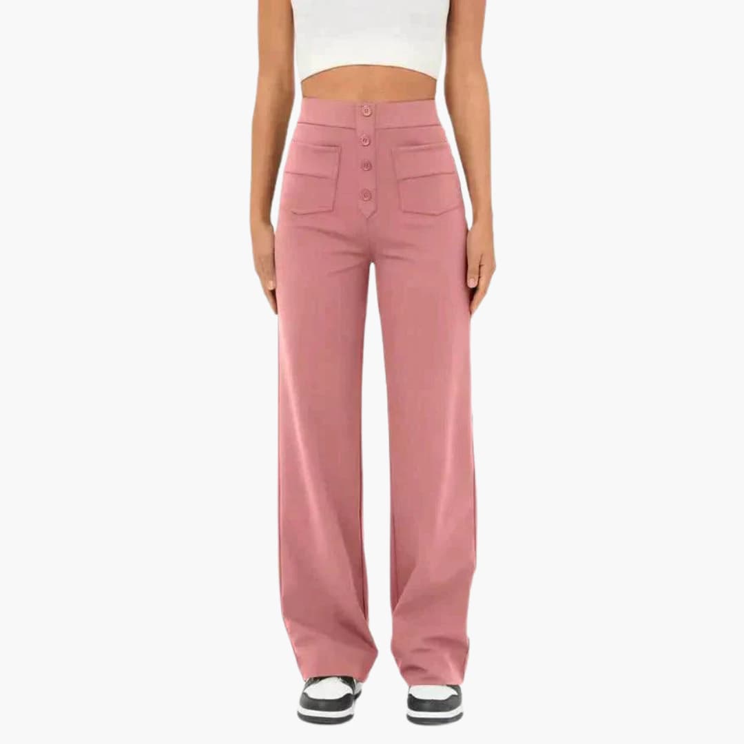 Megan | Comfy Elastic Pants