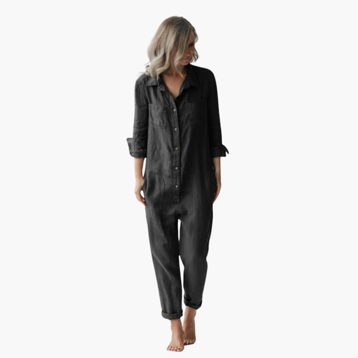 Martha | Elegant Long Sleeve Jumpsuit