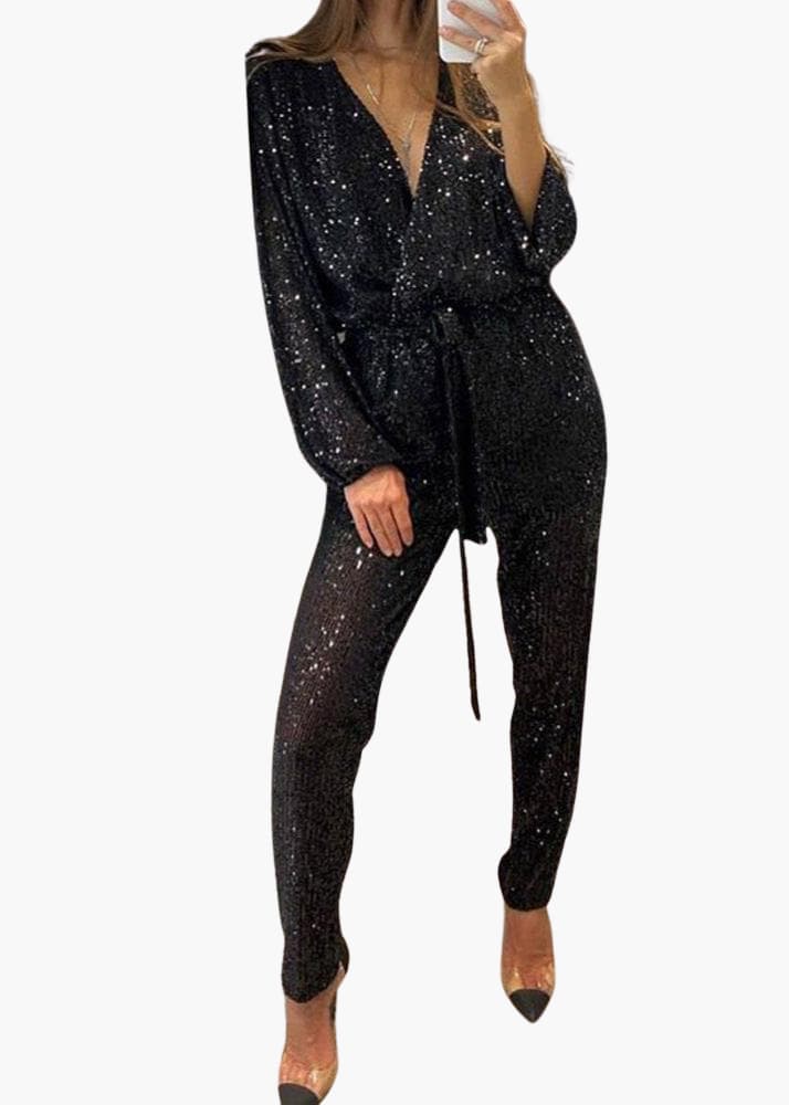 Ember | Glamorous Sequin Jumpsuit