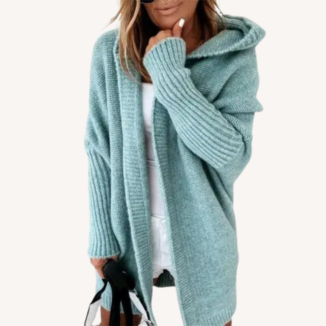 Paige | Casual Hooded Cardigan