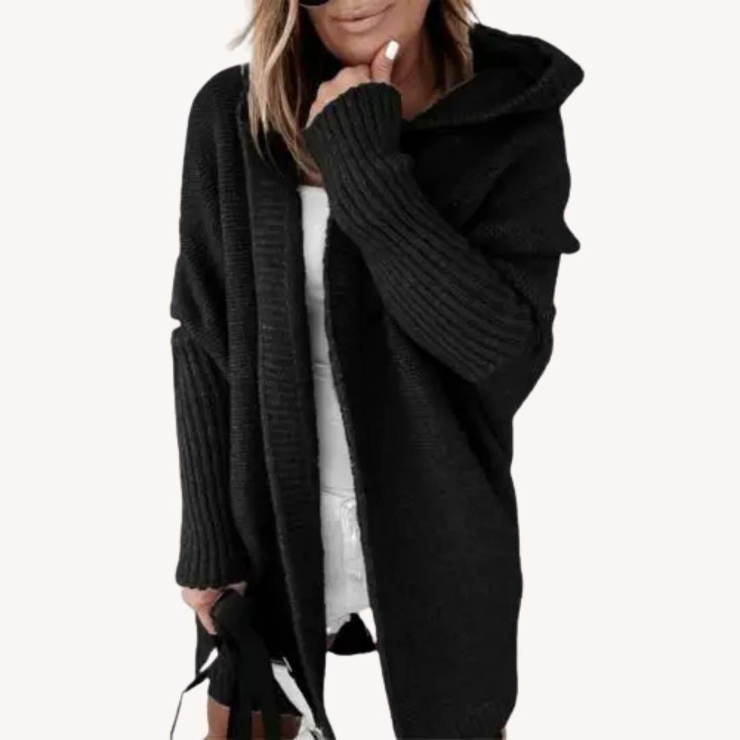 Paige | Casual Hooded Cardigan