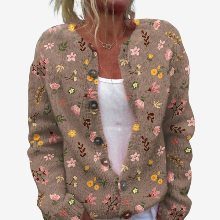 Poppy | Floral Patterned Cardigan