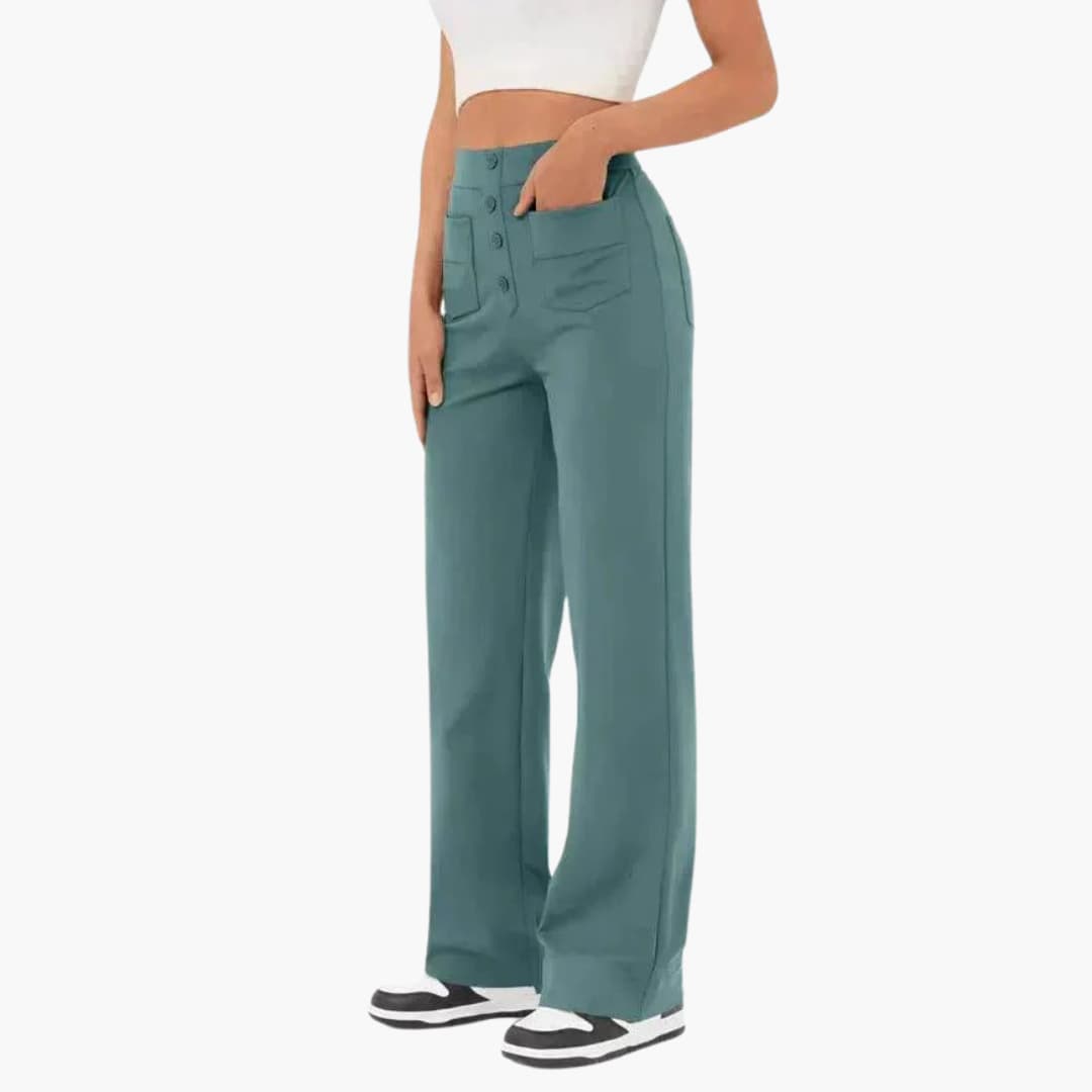 Megan | Comfy Elastic Pants