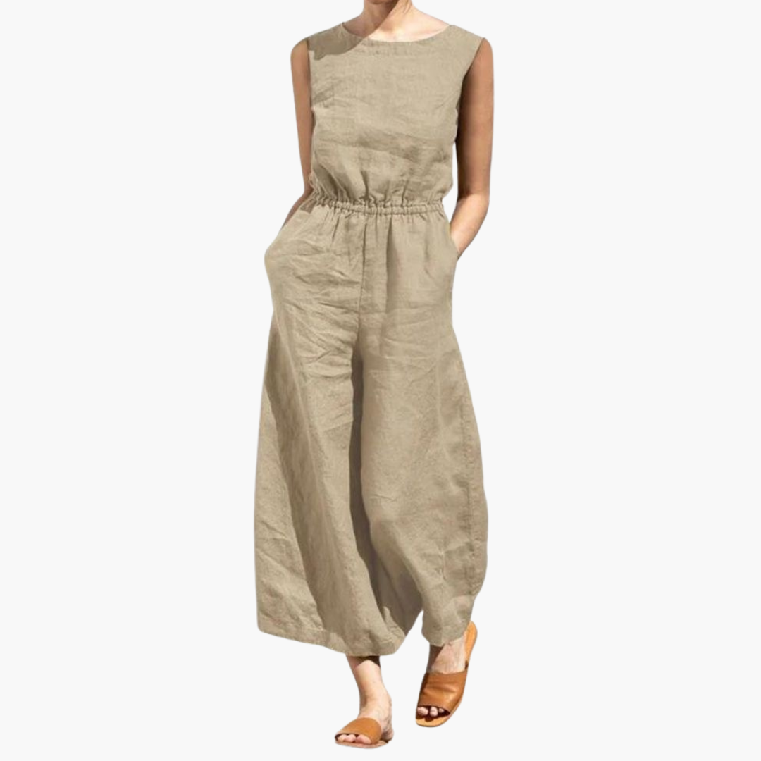 Maya | Sleeveless Casual Jumpsuit