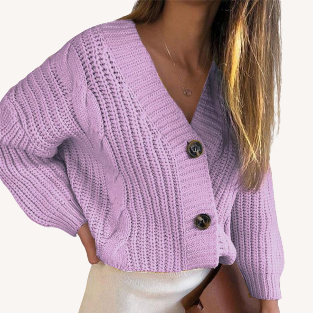 Saidy | Chunky Knit Cardigan