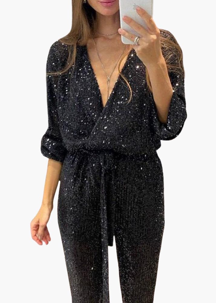 Ember | Glamorous Sequin Jumpsuit