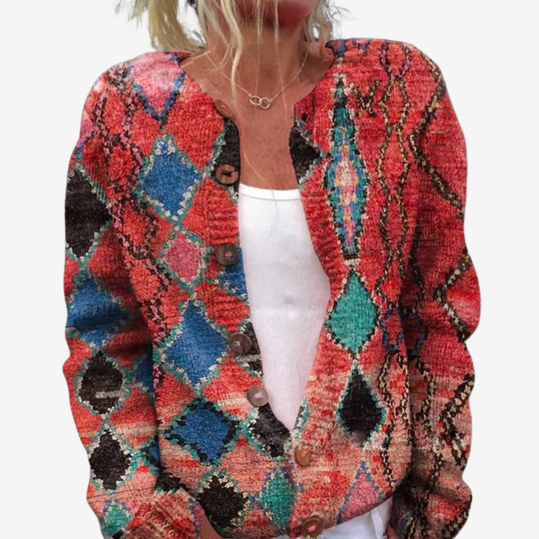 Poppy | Floral Patterned Cardigan