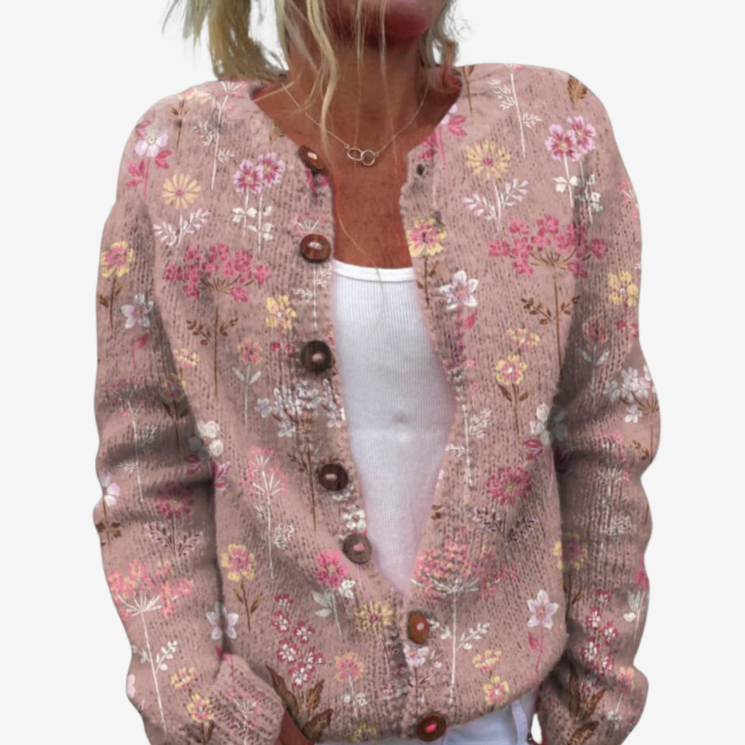 Poppy | Floral Patterned Cardigan