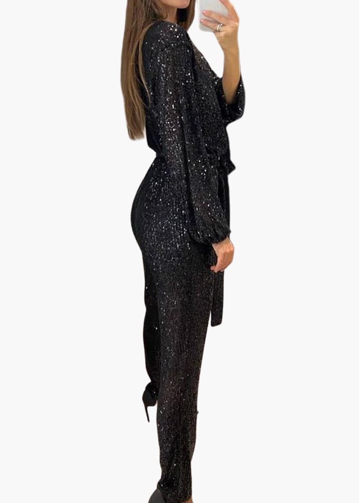 Ember | Glamorous Sequin Jumpsuit