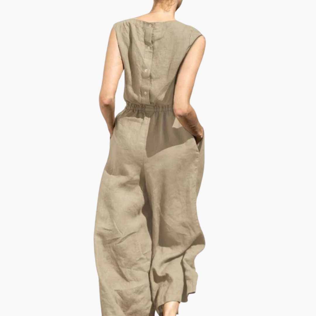 Maya | Sleeveless Casual Jumpsuit