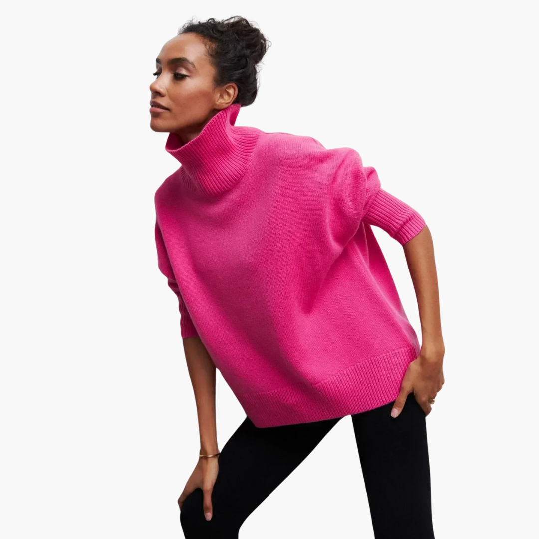 Elsie | Sweater with Turtleneck