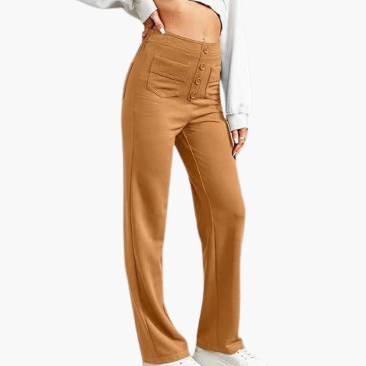 Megan | Comfy Elastic Pants