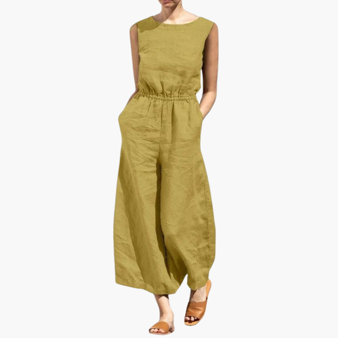 Maya | Sleeveless Casual Jumpsuit