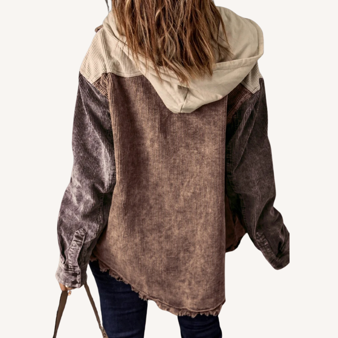 Nelli | Retro Hooded Cardigan