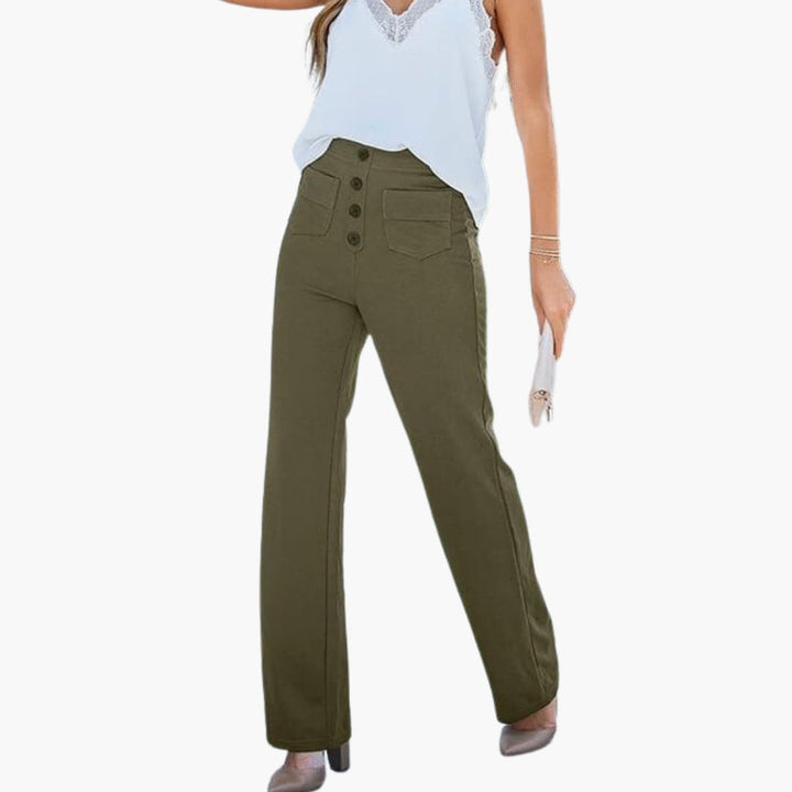 Megan | Comfy Elastic Pants