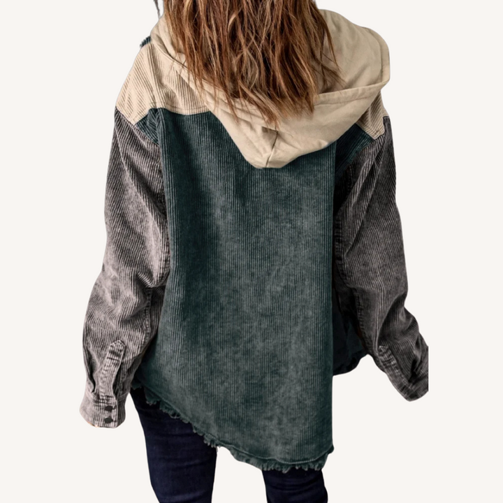 Nelli | Retro Hooded Cardigan