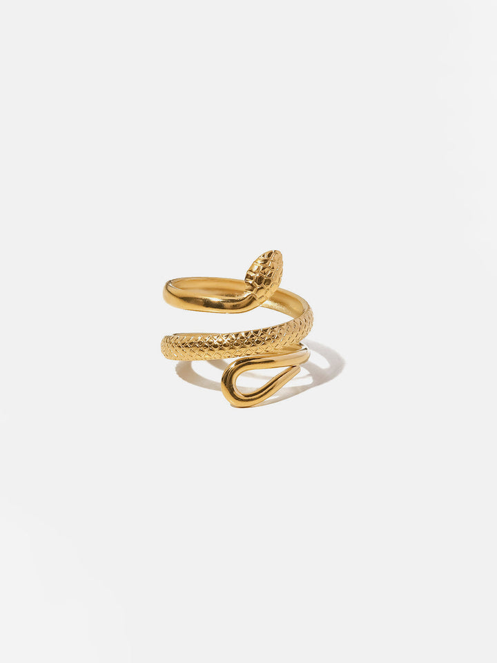 Vynessa - Adjustable Snake Ring