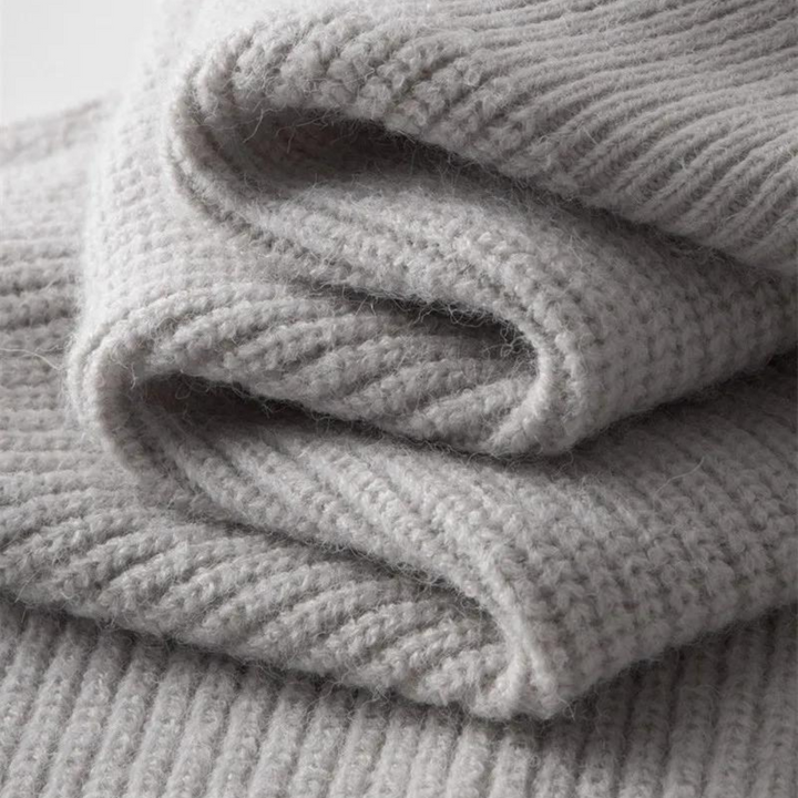 Luca Cashmere Zip Sweater