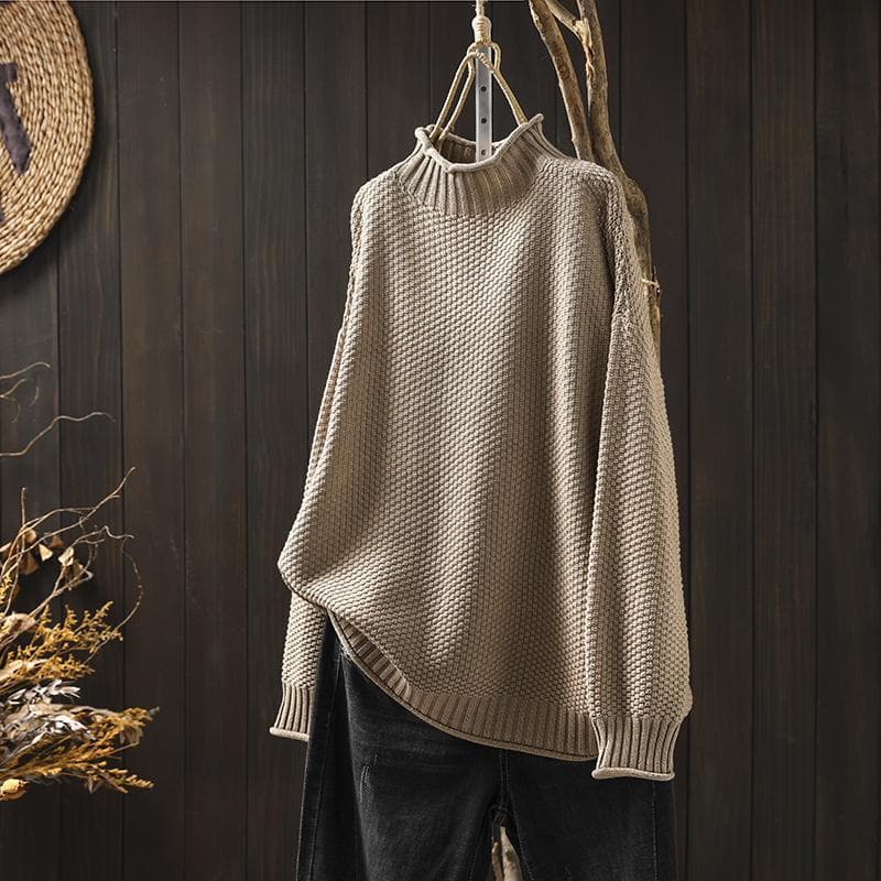 Aria | Waffle Knit Sweater