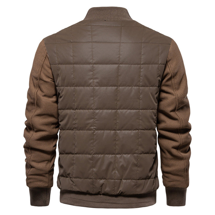 Garry | Stand Collar Patchwork Jacket
