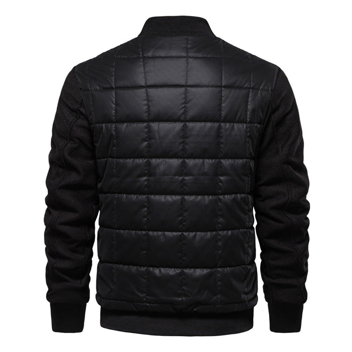 Garry | Stand Collar Patchwork Jacket