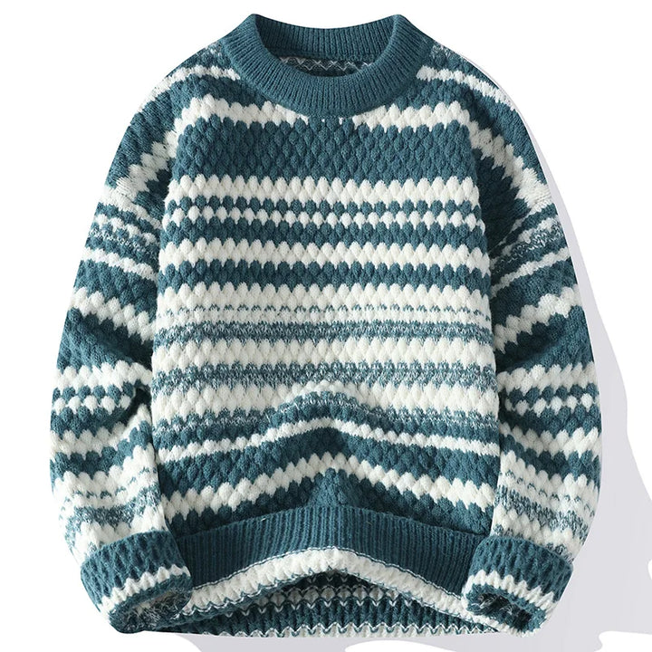 RÉVE | STRIPED KNIT SWEATER