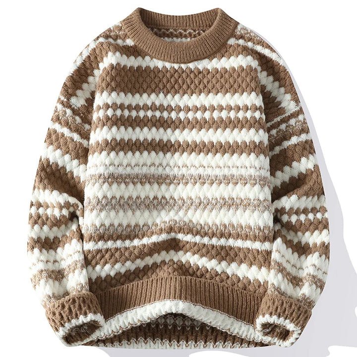 RÉVE | STRIPED KNIT SWEATER