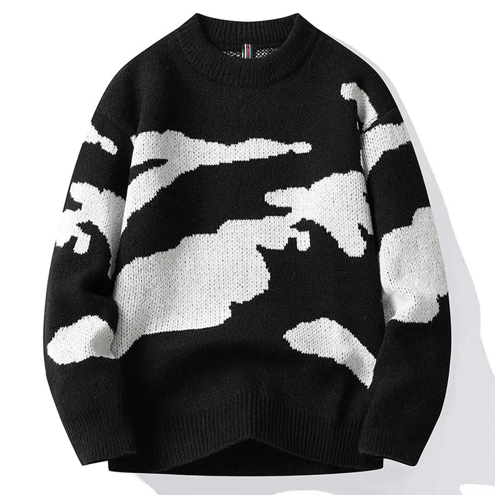 RÉVE | CLOUD PATTERN SWEATER