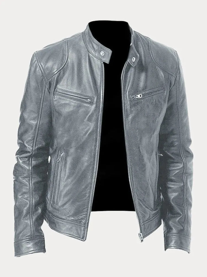 JAMES | CASUAL LEATHER JACKET