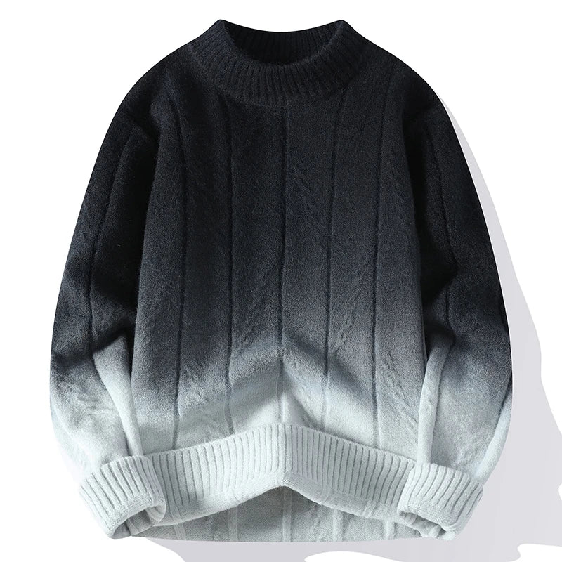 RÉVE | CONTRAST KNIT SWEATER