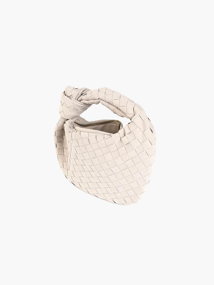 Woven Bag mini suede