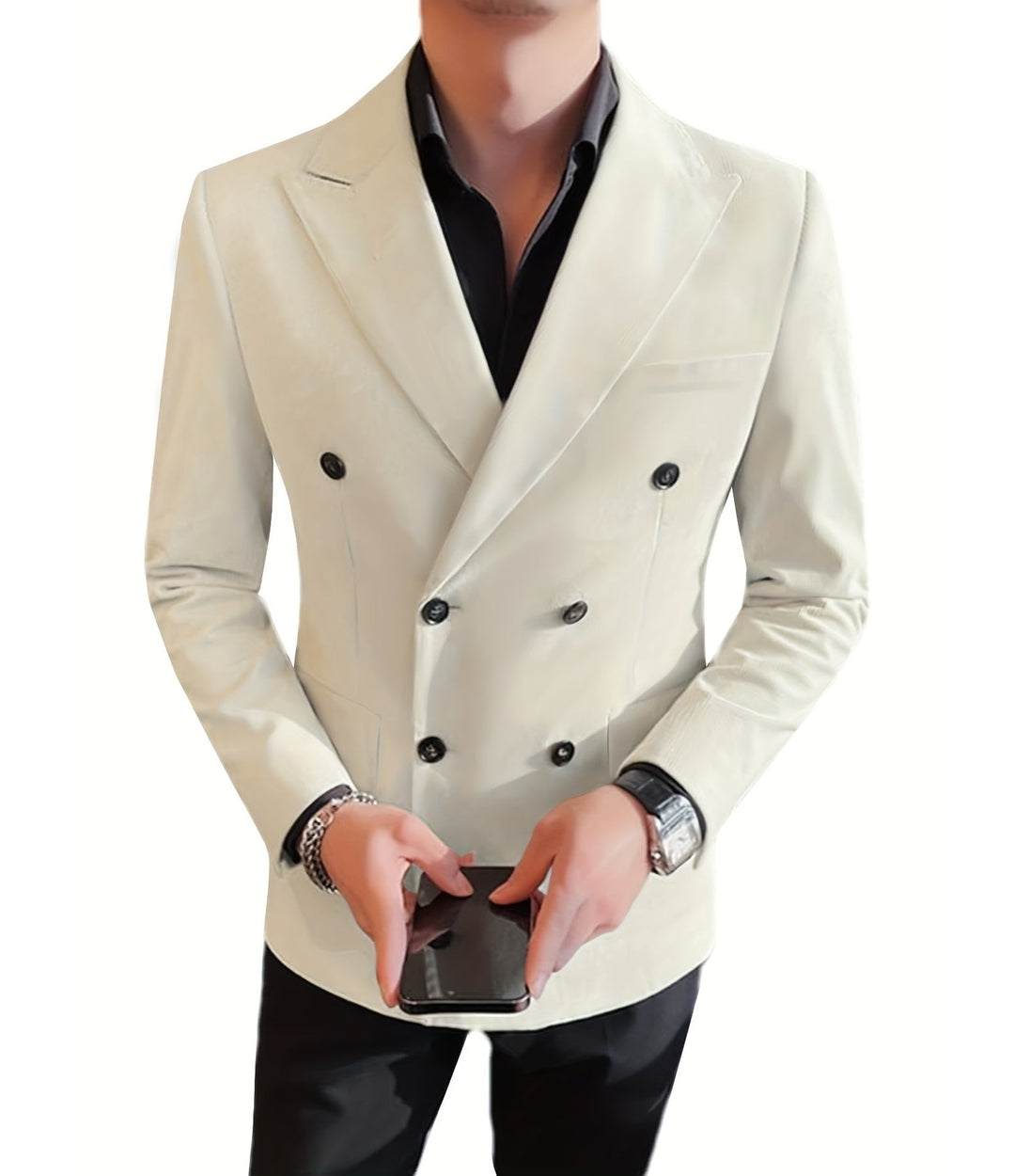 James | Double-Breasted Suit Blazer