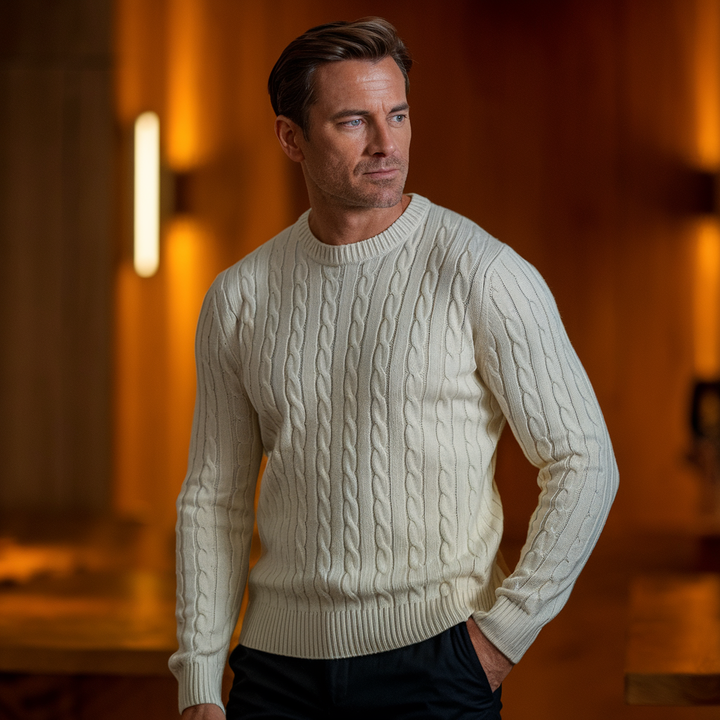 Carter Cashmere Cable Knit Sweater